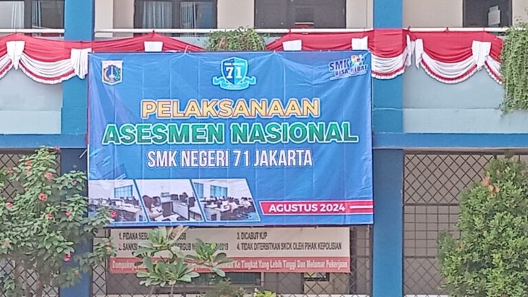 Read more about the article Pelaksanaan ANBK di SMK Negeri 71 Jakarta